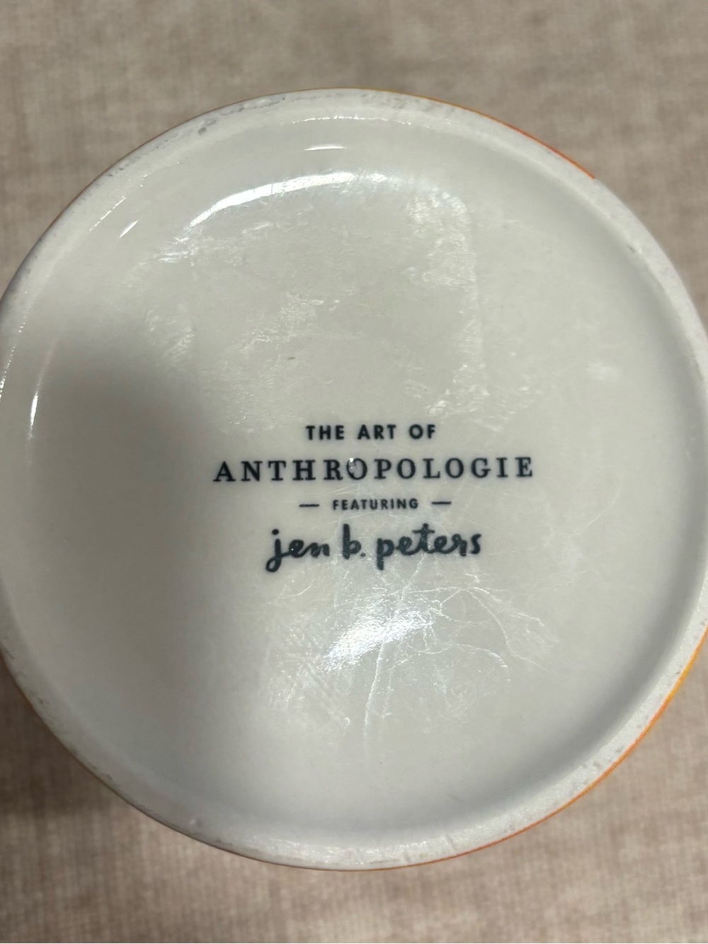 NEW Anthropologie Jen B Peters Warmth Mug - Picture 8 of 8